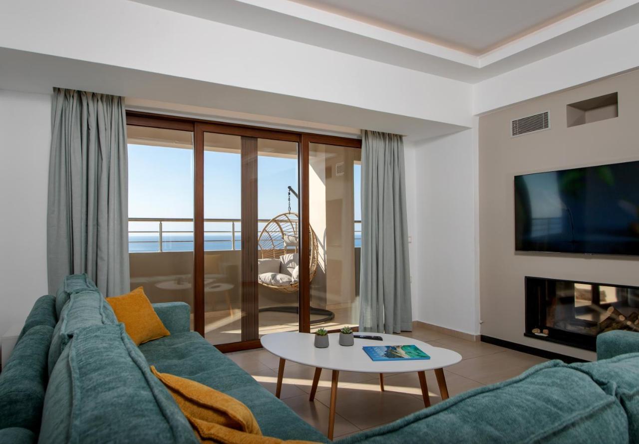 Overview Chania With Sea View And Amazing Sunset Luaran gambar