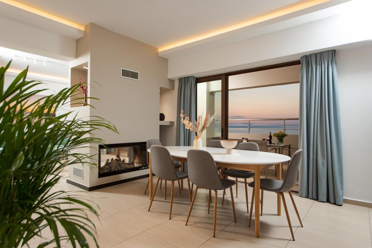 Overview Chania With Sea View And Amazing Sunset Luaran gambar